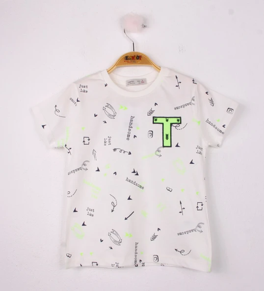 Toontoy Erkek Çocuk T Nakışlı Tişört ürün görseli 1