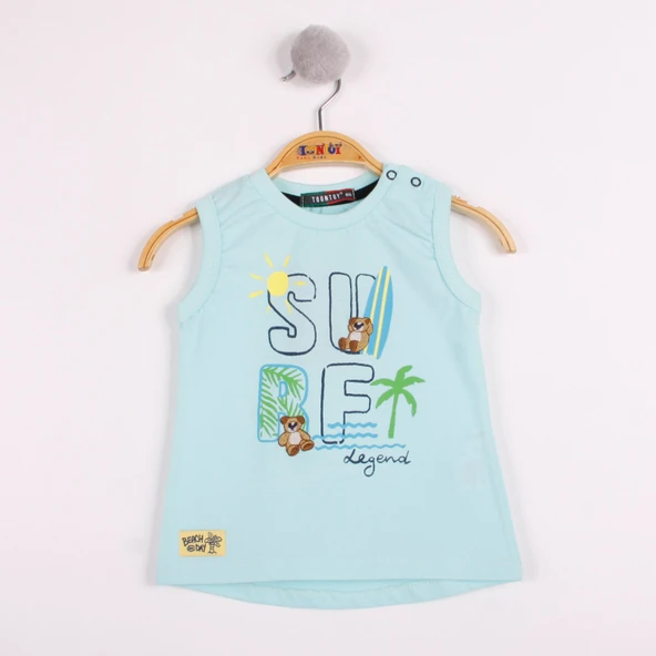 Toontoy Erkek Bebek Surf Baskılı Atlet ürün görseli 1