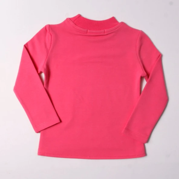 Toontoy Kız Çocuk Sweatshirt Eldiven Nakışlı - Resim 4