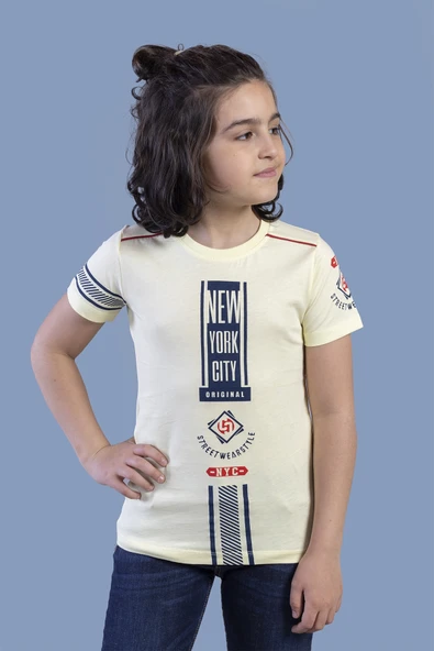 Toontoy Erkek Çocuk T-Shirt New York Cıty Baskı ürün görseli 1