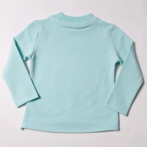 Toontoy Kız Çocuk Sweatshirt Eldiven Nakışlı - Resim 2