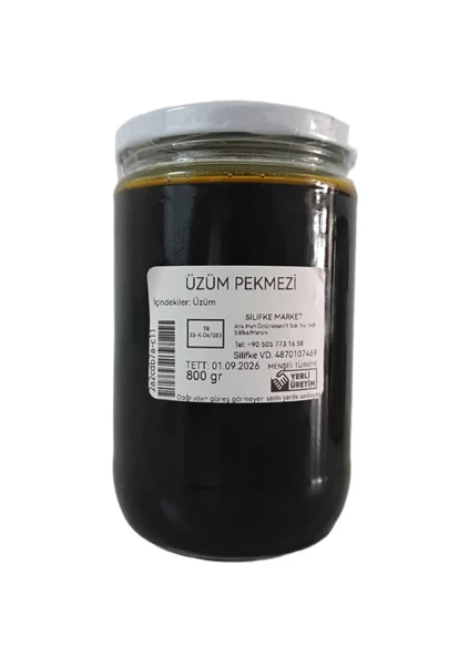 Üzüm Pekmezi 800 gr - Resim 3