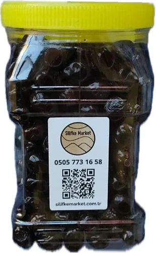 Gemlik Yağlı Salamura Siyah Zeytin 1 kg ürün görseli 1