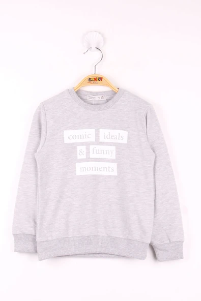 Toontoy Erkek Çocuk Baskılı Sweatshirt ürün görseli 1
