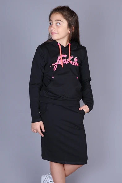 Toontoy Kız Çocuk Fashion Etekli Takım ürün görseli 1