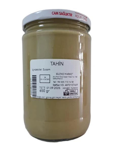 Tahin 650 gr - Resim 3