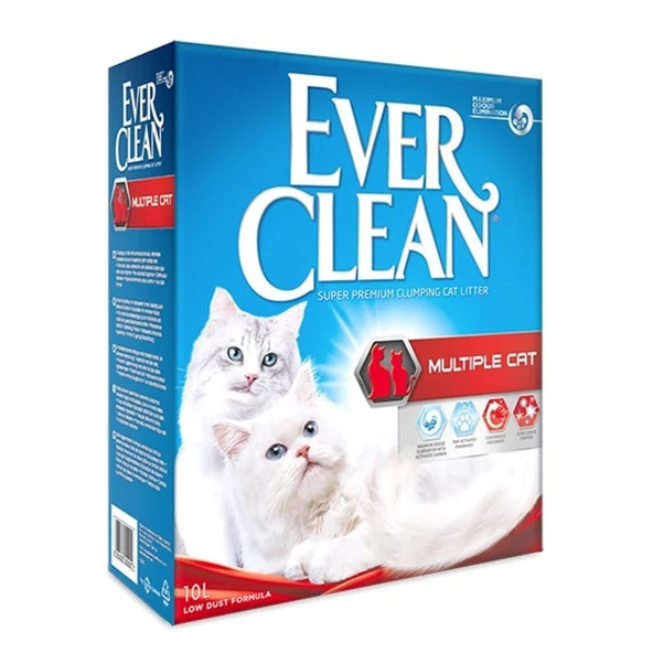 Ever Clean Multiple Cat Doğal Kedi Kumu 10 lt ürün görseli 1