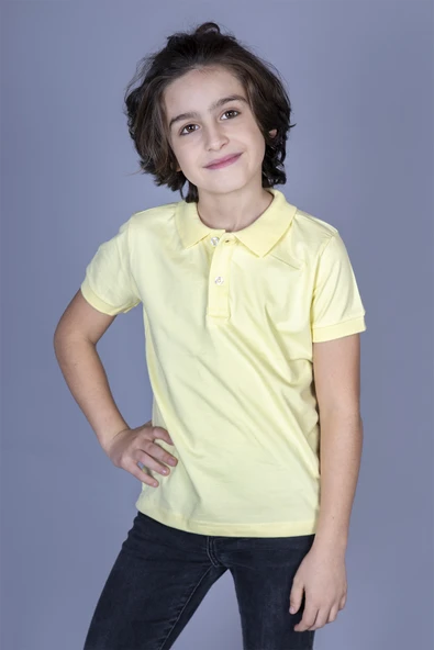 Toontoy Erkek Çocuk Polo Yaka Tişört ürün görseli 1