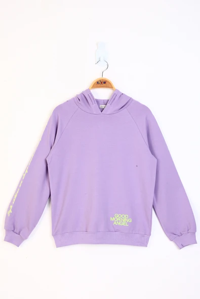 Toontoy Kız Çocuk Reglan Kol Sweatshirt - Resim 2