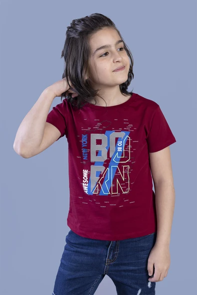Toontoy Erkek Çocuk  Born Baskılı Tişört ürün görseli 1