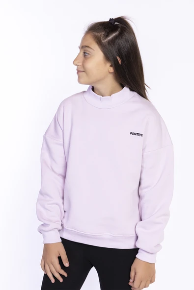 Toontoy Kız Çocuk İçi Pamuklu Sweatshirt ürün görseli 1