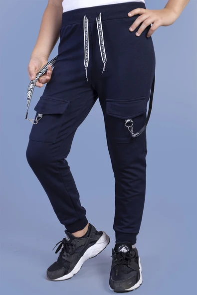 Toontoy Erkek Çocuk Kargo Cepli Jogger Eşofman Alt ürün görseli 1