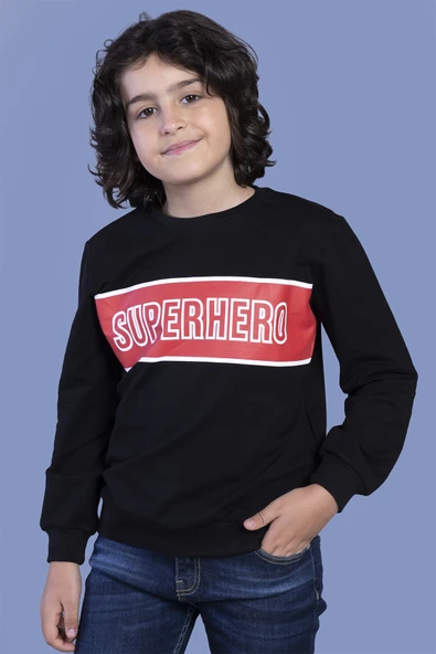 Toontoy Erkek Çocuk Baskılı Sweatshirt ürün görseli 1