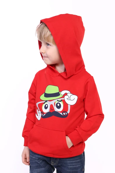 Toontoy Erkek Çocuk Köpek Baskılı Sweatshirt ürün görseli 1