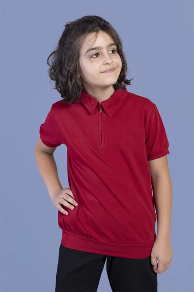 Toontoy Erkek Çocuk Polo Yaka Tişört ürün görseli 1