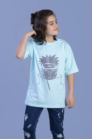 Toontoy Unisex Çocuk Reflektör Baskılı Tişört ürün görseli 1