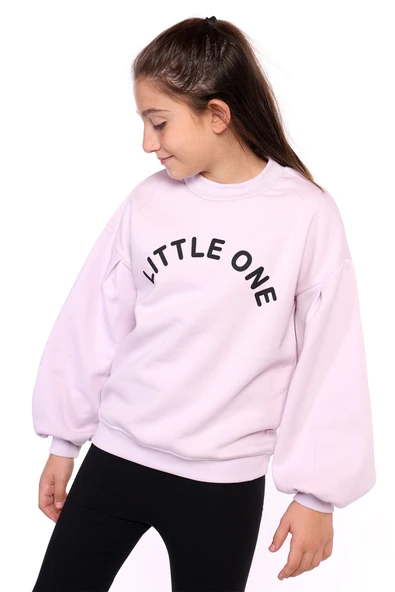 Toontoy Kız Çocuk Lıttle One Baskılı Sweatshirt ürün görseli 1