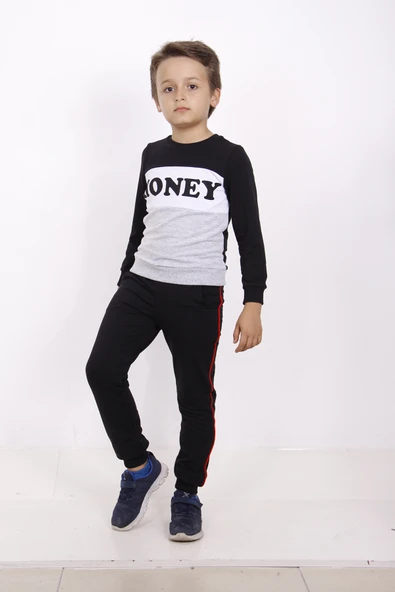 Toontoy Erkek Çocuk Garnili Eşofman Takım ürün görseli 1