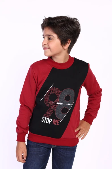 Toontoy Erkek Çocuk Baskılı Sweatshirt ürün görseli 1