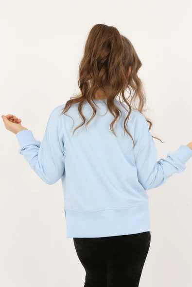 Toontoy Kız Çocuk Remember Baskılı Sweatshirt - Resim 10
