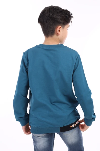 Toontoy Erkek Çocuk Baskılı Sweatshirt - Resim 10