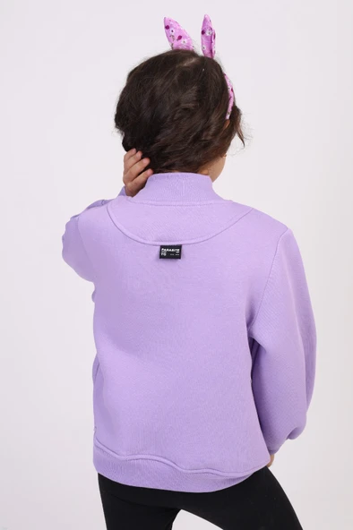 Toontoy Kız Çocuk Baskılı Sweatshirt - Resim 11