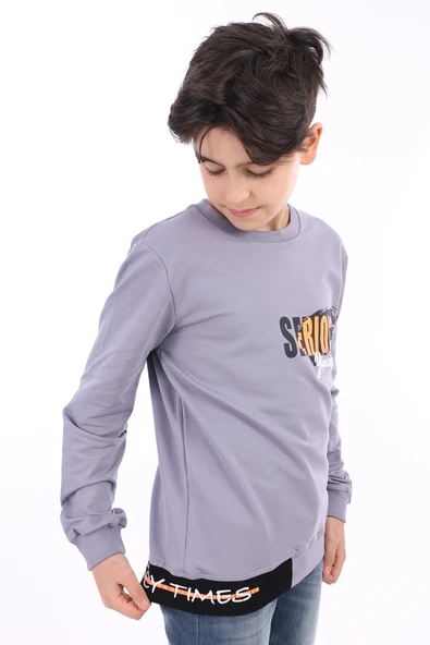 Toontoy Erkek Çocuk Baskılı Sweatshirt - Resim 11