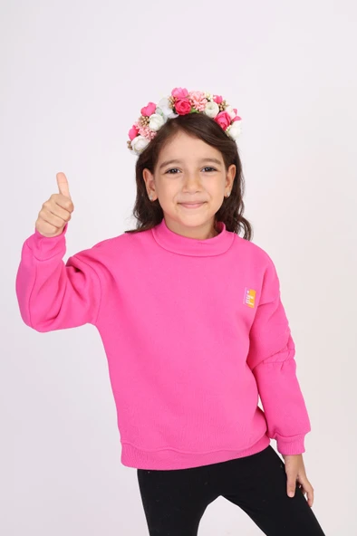 Toontoy Kız Çocuk Sweatshirt - Resim 7