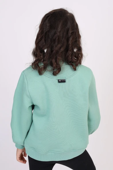 Toontoy Kız Çocuk Baskılı Sweatshirt - Resim 7