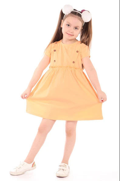 Toontoy Kız Çocuk Elbise - Resim 4