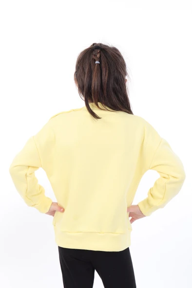 Toontoy Kız Bebek Baskılı Sweatshirt - Resim 5