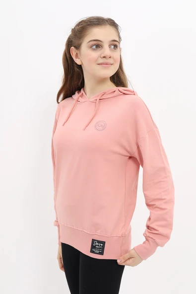 Toontoy Kız Çocuk Nakışlı Sweatshirt ürün görseli 1