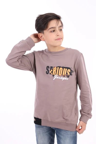 Toontoy Erkek Çocuk Baskılı Sweatshirt ürün görseli 1