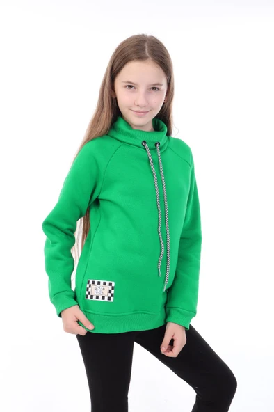 Toontoy Kız Çocuk Baskılı Sweatshirt - Resim 5