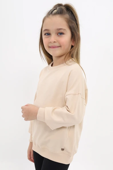 Toontoy Kız Çocuk Sweatshirt - Resim 3