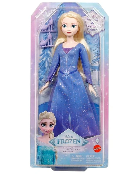Disney Karlar Ülkesi Buz Pateni Temalı Elsa Bebek JBG53 ürün görseli 1