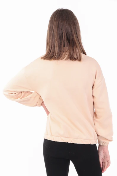 Toontoy Kız Çocuk Baskılı Sweatshirt - Resim 2