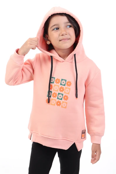 Toontoy Kız Çocuk Baskılı Sweatshirt - Resim 7