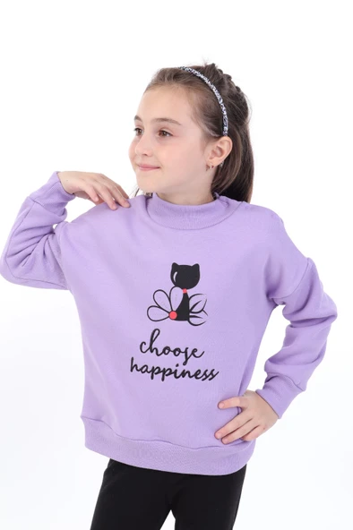 Toontoy Kız Bebek Baskılı Sweatshirt - Resim 6