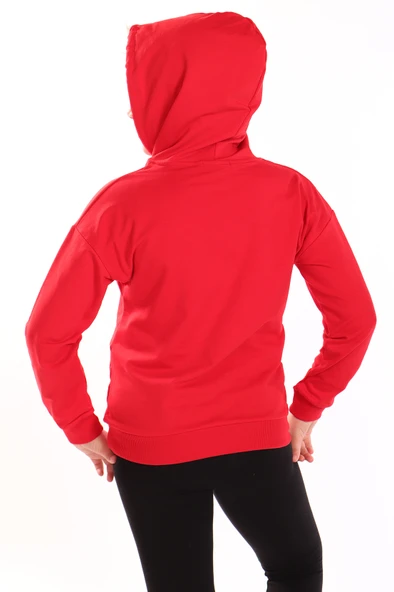 Toontoy Kız Çocuk Baskılı Sweatshirt - Resim 5