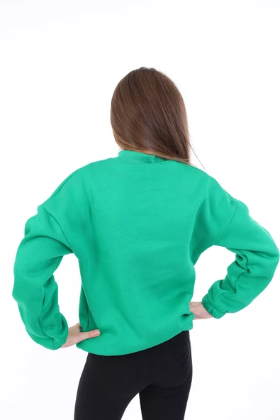 Toontoy Kız Çocuk Baskılı Sweatshirt - Resim 5