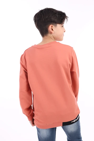 Toontoy Erkek Çocuk Baskılı Sweatshirt - Resim 8
