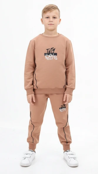 Toontoy Erkek Çocuk Baskılı Eşofman Takım ürün görseli 1