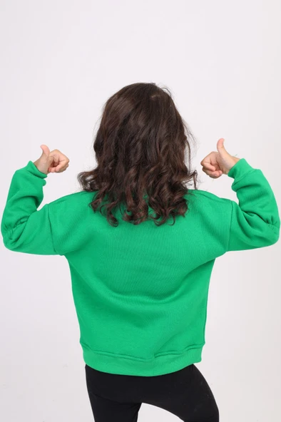 Toontoy Kız Çocuk Sweatshirt - Resim 9