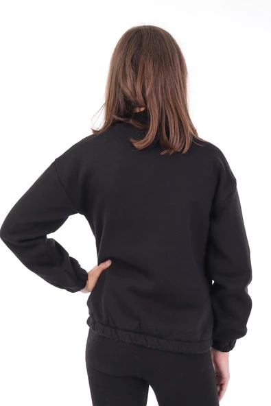 Toontoy Kız Çocuk Baskılı Sweatshirt - Resim 3