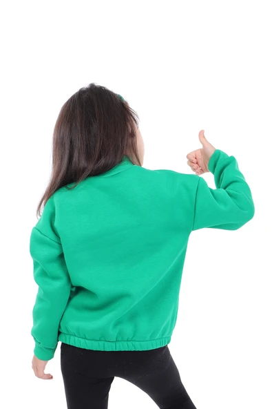 Toontoy Kız Çocuk Baskılı Sweatshirt - Resim 8