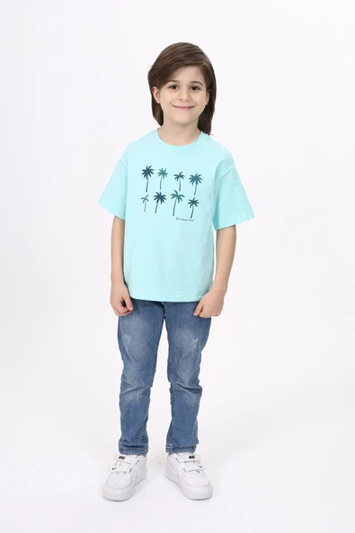 Toontoy Erkek Çocuk Baskılı Tişört - Resim 2