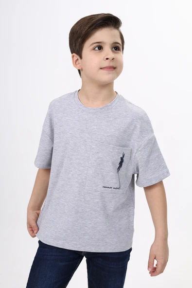 Toontoy Erkek Çocuk Baskılı Tişört - Resim 12