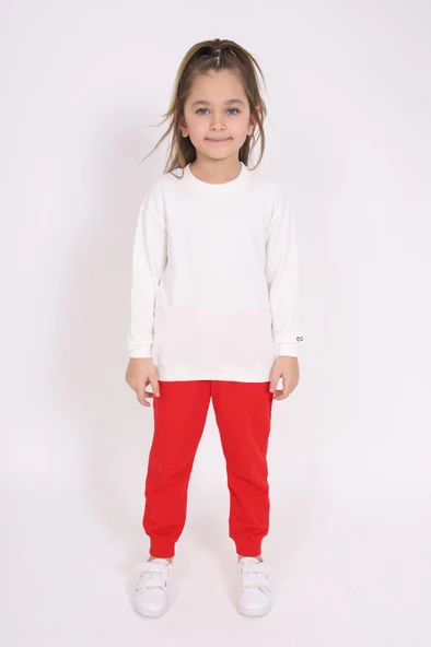 Toontoy Kız Çocuk Baskılı Sweatshirt - Resim 7