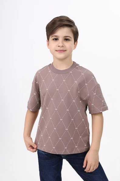 Toontoy Unisex Çocuk Baskılı Tişört ürün görseli 1